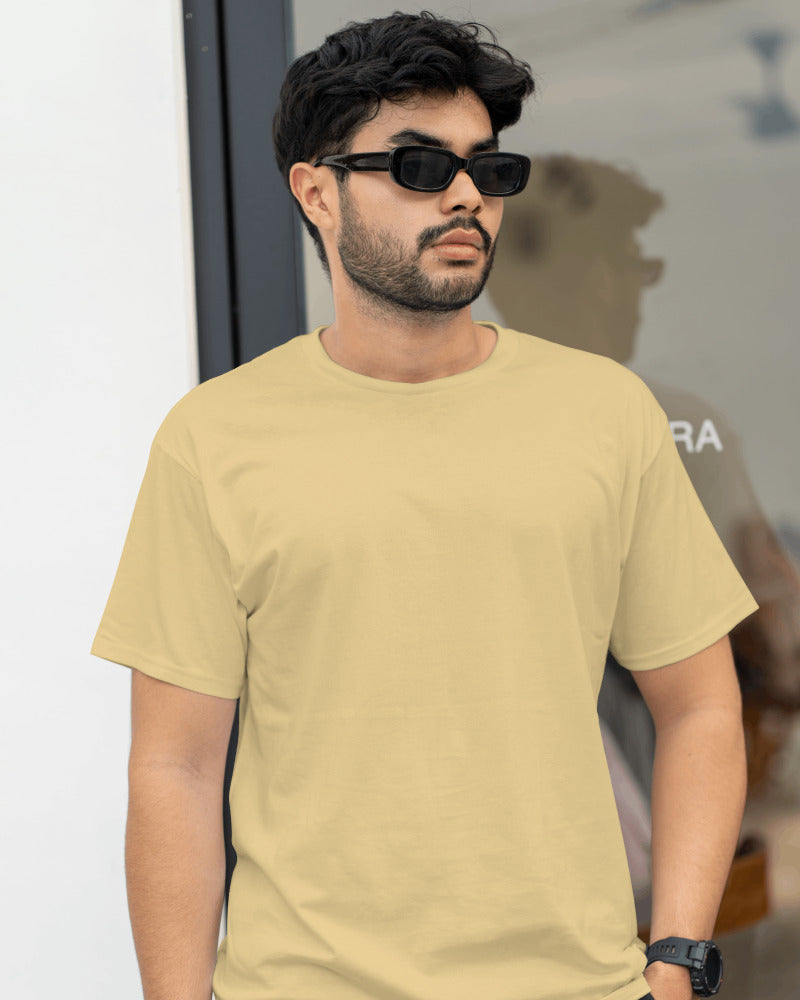 BEIGE UNISEX TSHIRT