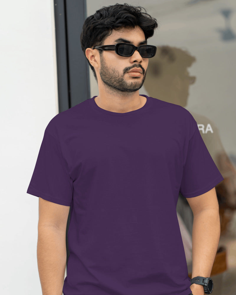 PURPLE UNISEX TSHIRT