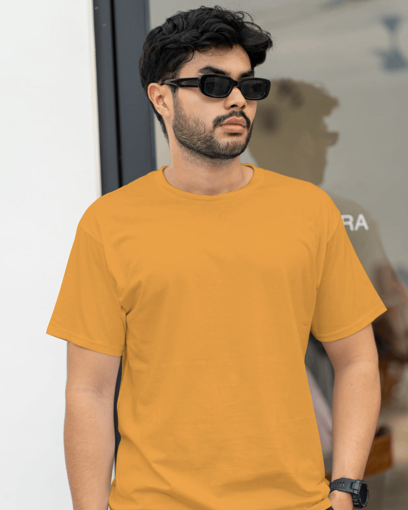 GOLDEN YELLOW UNISEX TSHIRT