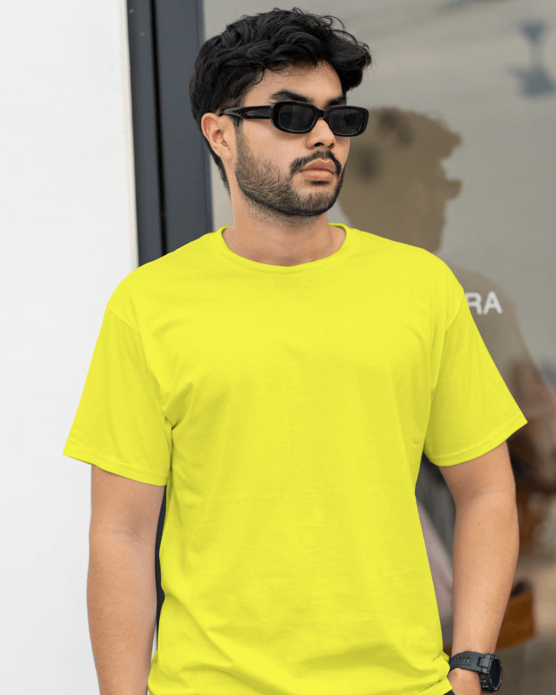 NEW YELLOW UNISEX TSHIRT