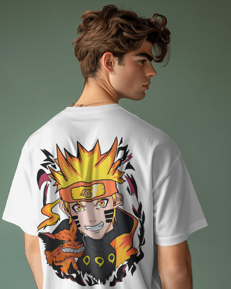 NARUTO HEAD STANDARD OVERSIZED TEE