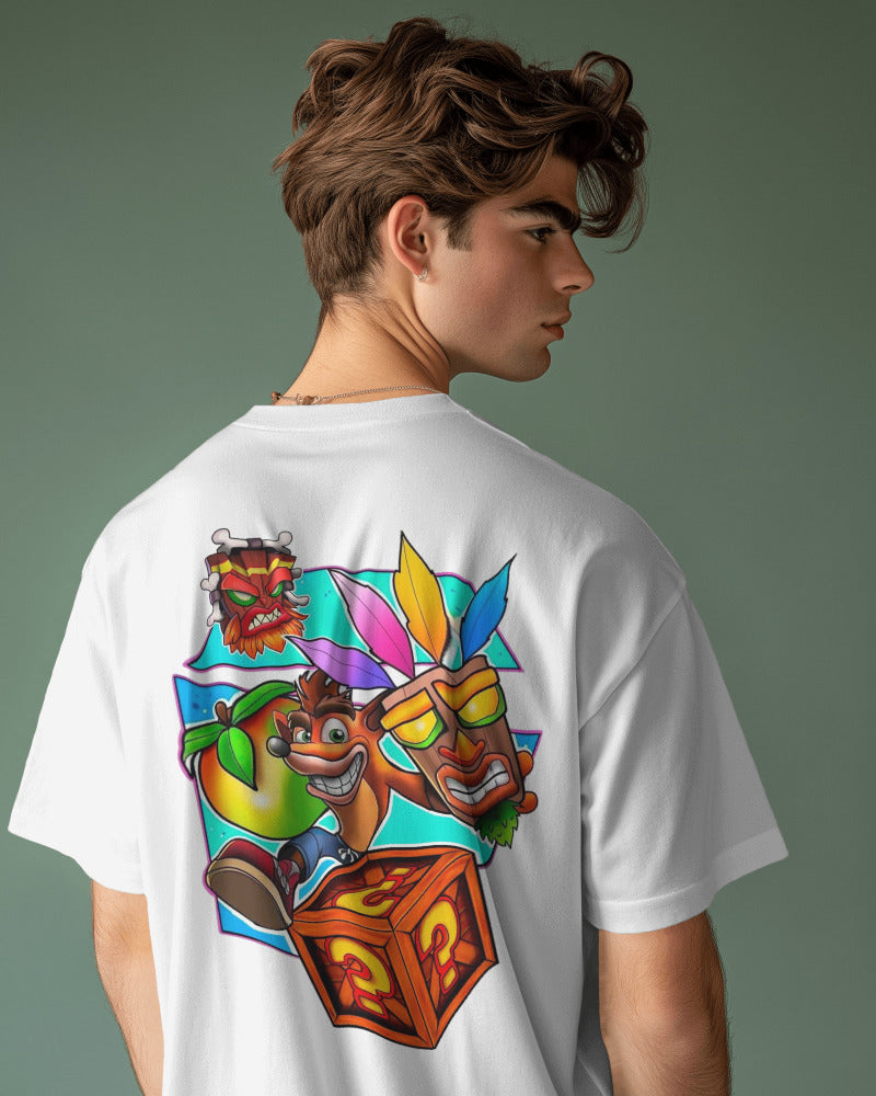 CRASH BANDICOOT STANDARD OVERSIZED TEE