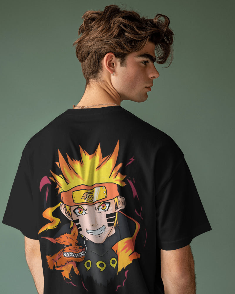 NARUTO HEAD STANDARD OVERSIZED TEE