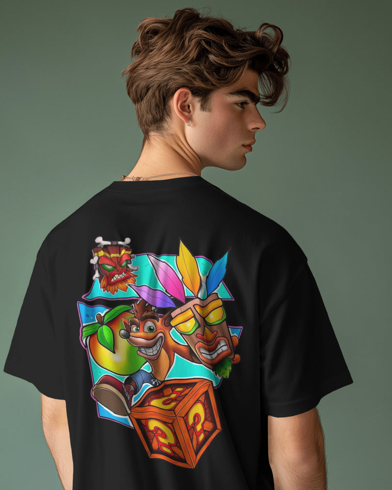 CRASH BANDICOOT STANDARD OVERSIZED TEE