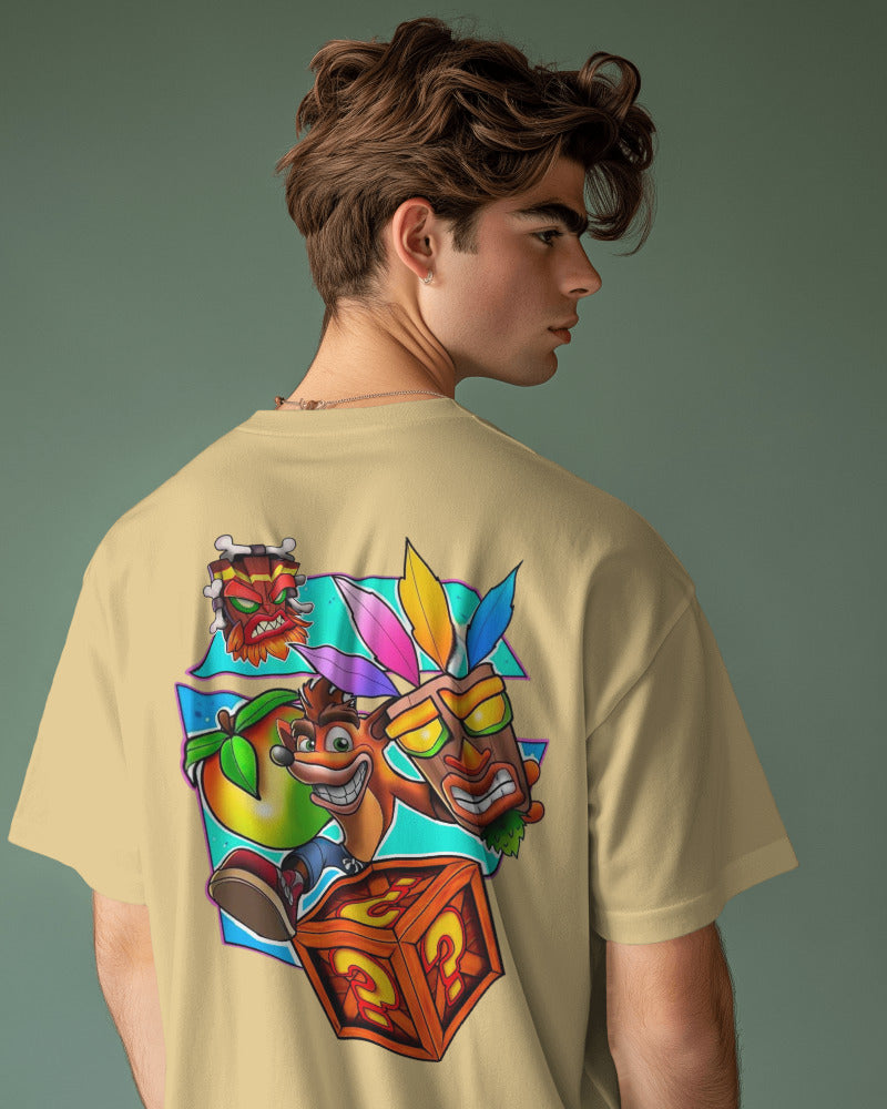 CRASH BANDICOOT STANDARD OVERSIZED TEE