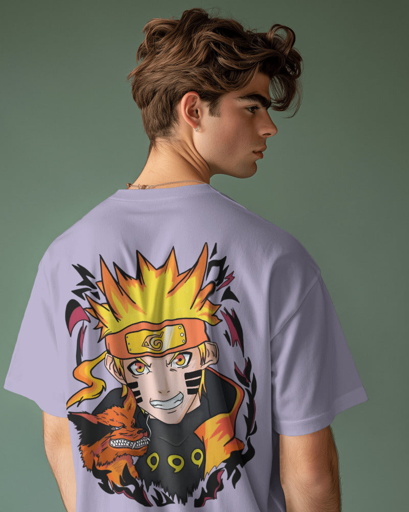 NARUTO HEAD STANDARD OVERSIZED TEE