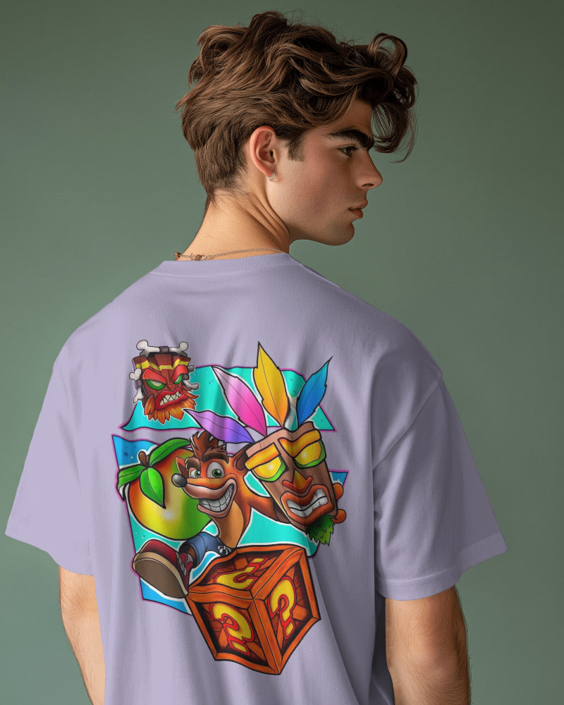 CRASH BANDICOOT STANDARD OVERSIZED TEE