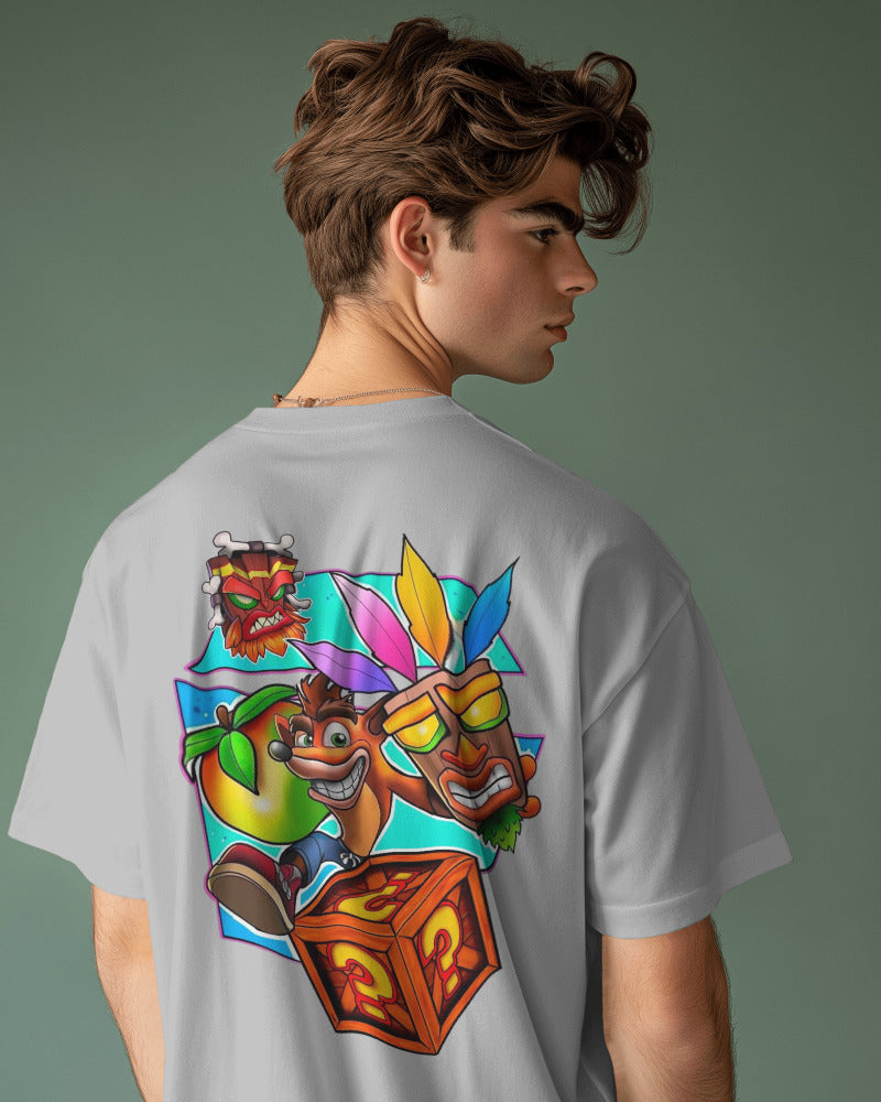 CRASH BANDICOOT STANDARD OVERSIZED TEE