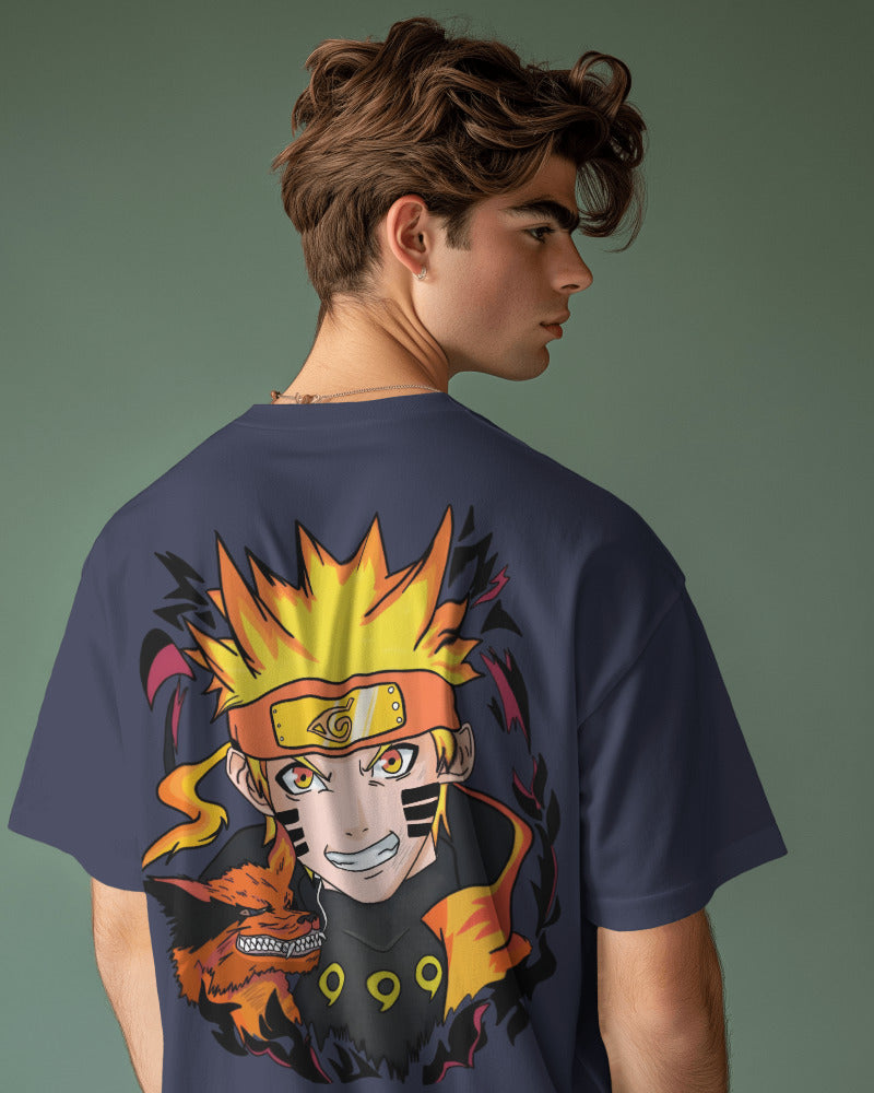 NARUTO HEAD STANDARD OVERSIZED TEE