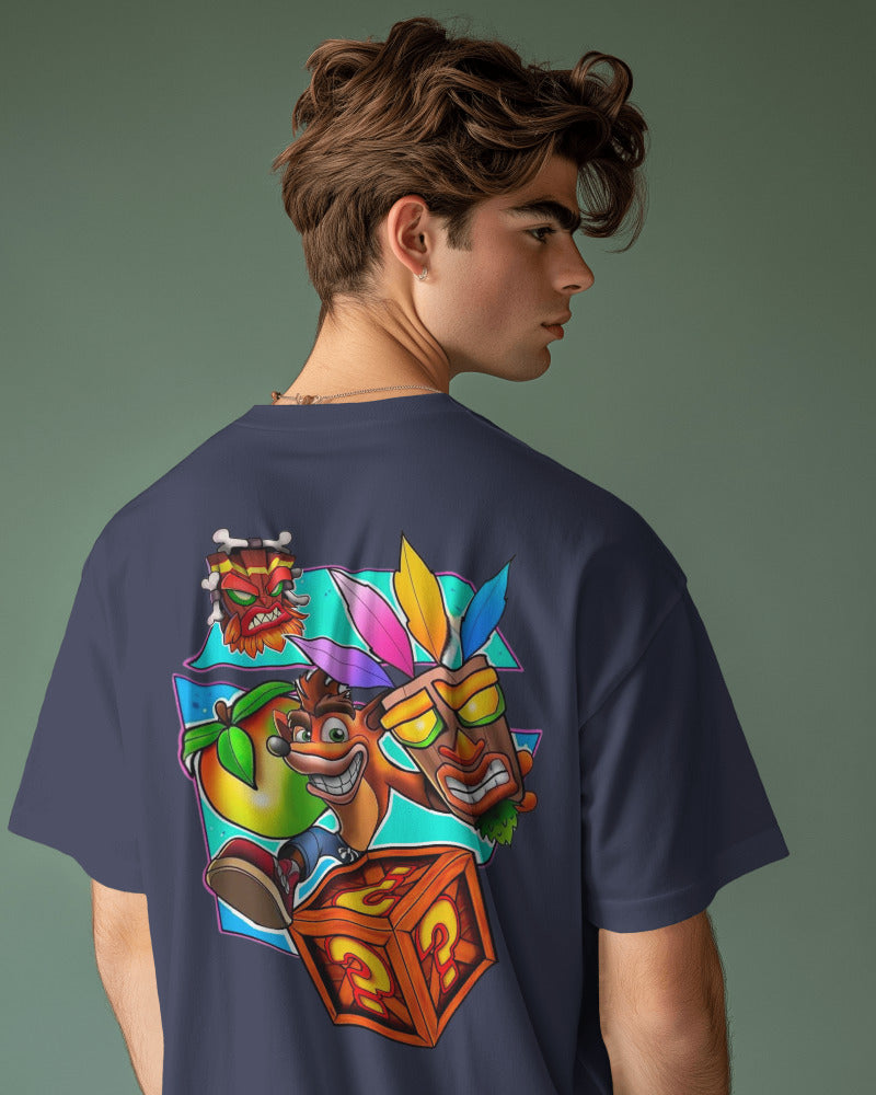 CRASH BANDICOOT STANDARD OVERSIZED TEE